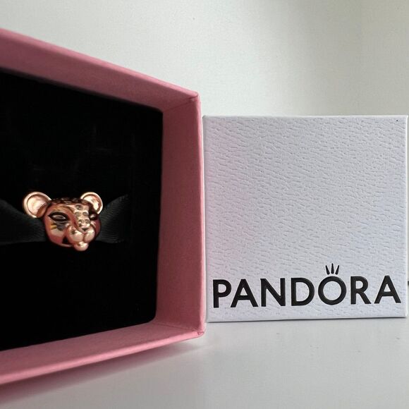 Pandora Rose Sparkling Lion Princess Charm - Picture 6 of 10
